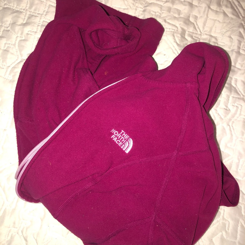 North face zip up